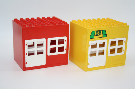 Duplo - Schuppen/Stall/Garage (6x8 Noppen) - versch. Farben - große Teile