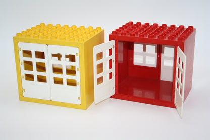 Duplo - Schuppen/Stall/Garage (6x8 Noppen) - versch. Farben - große Teile