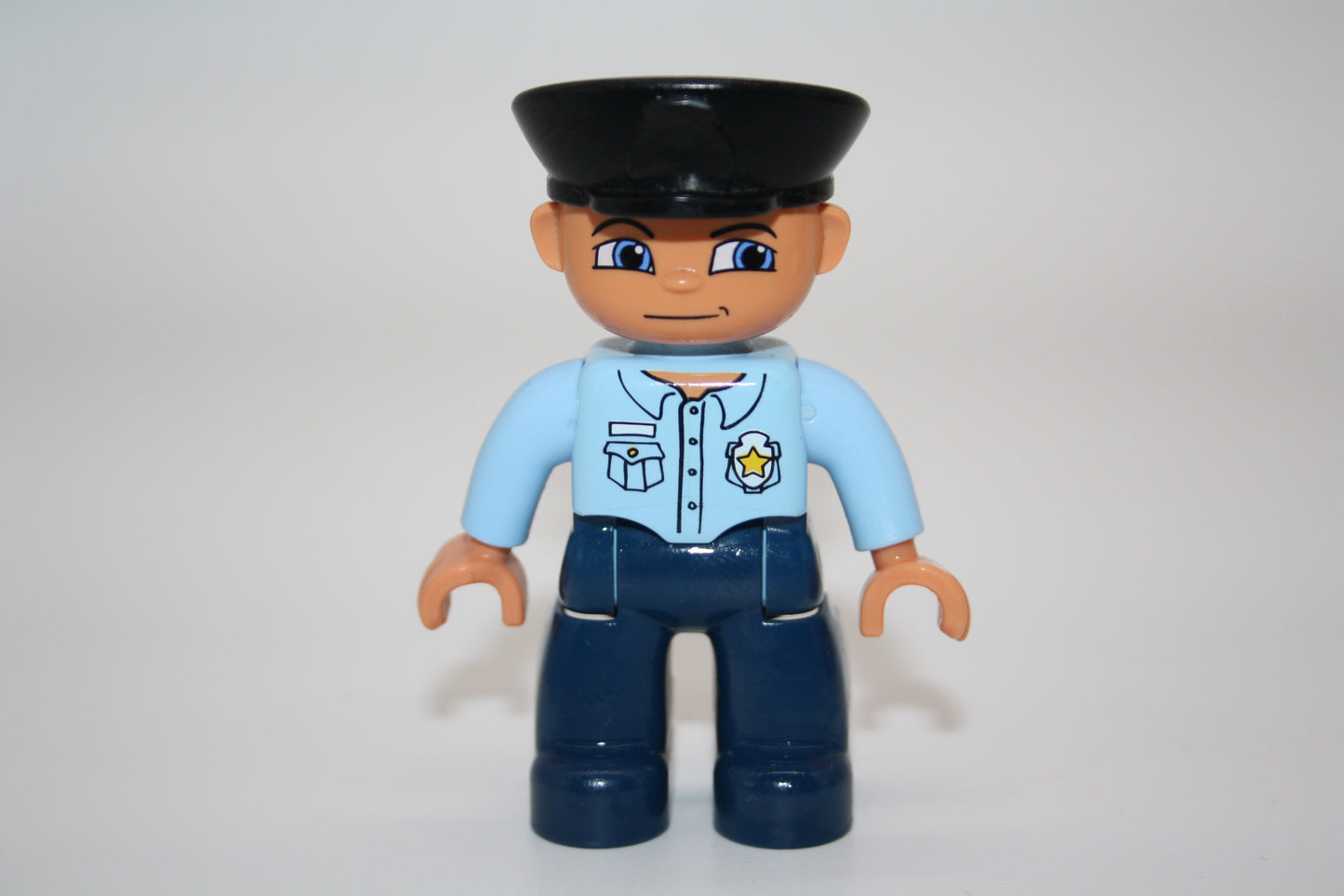 Duplo - blaue Hose/hellblaues Hemd - Polizei - Figur