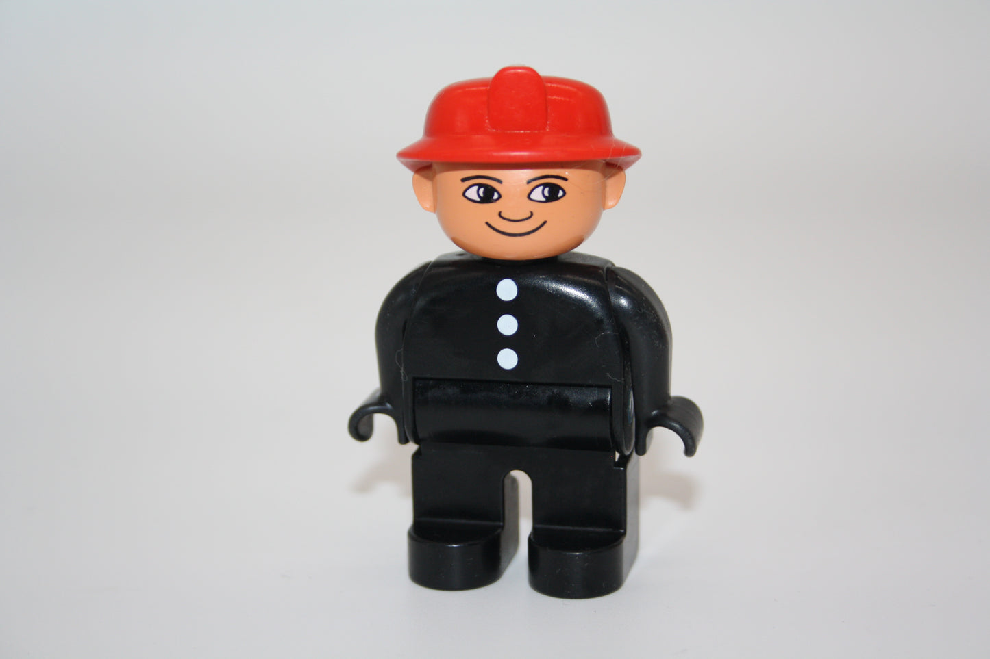Duplo - Feuerwehrmann alt - roter Helm - Feuerwehr - Figur