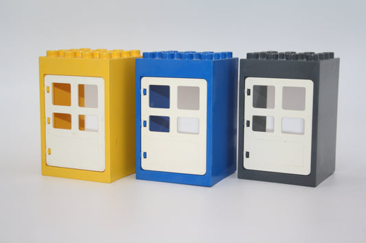 Duplo - Türen komplett (4x4 Noppen) - versch. Farben - Türen