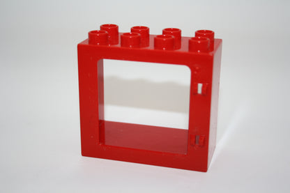 Duplo - Fensterrahmen (2x4 Noppen) - versch. Farben - Rahmen/Zargen