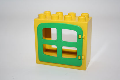 Duplo - Alte Fenster (2x4 Noppen) - versch. Farben - Fenster
