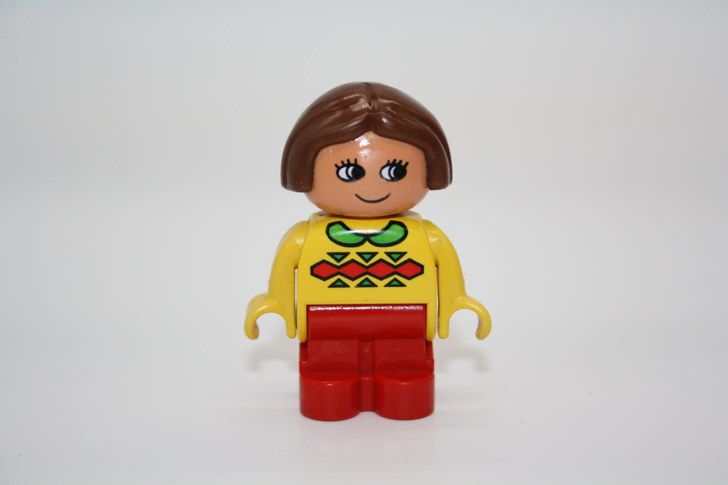 Duplo - Mädchen - rote Hose/gelber Pulli - Lisa - Figur