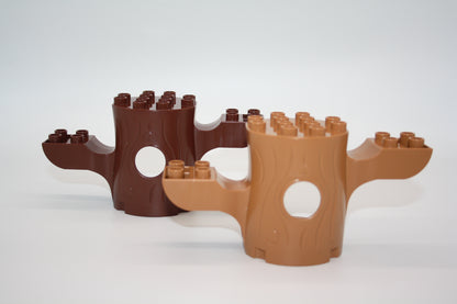 Duplo - großer Baumstamm mit Äste - verschied. Farben - Pflanzen/Bäume - Grünzeug - neu/unbespielt