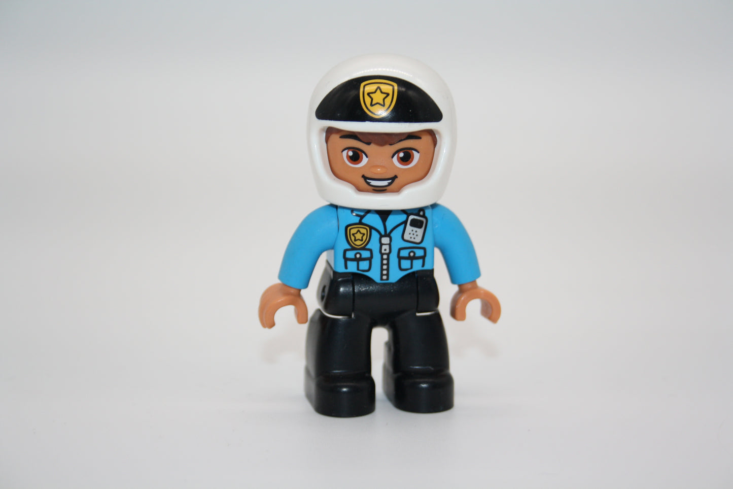 Duplo - Motorrad Polizist modern - Polizei - Figur