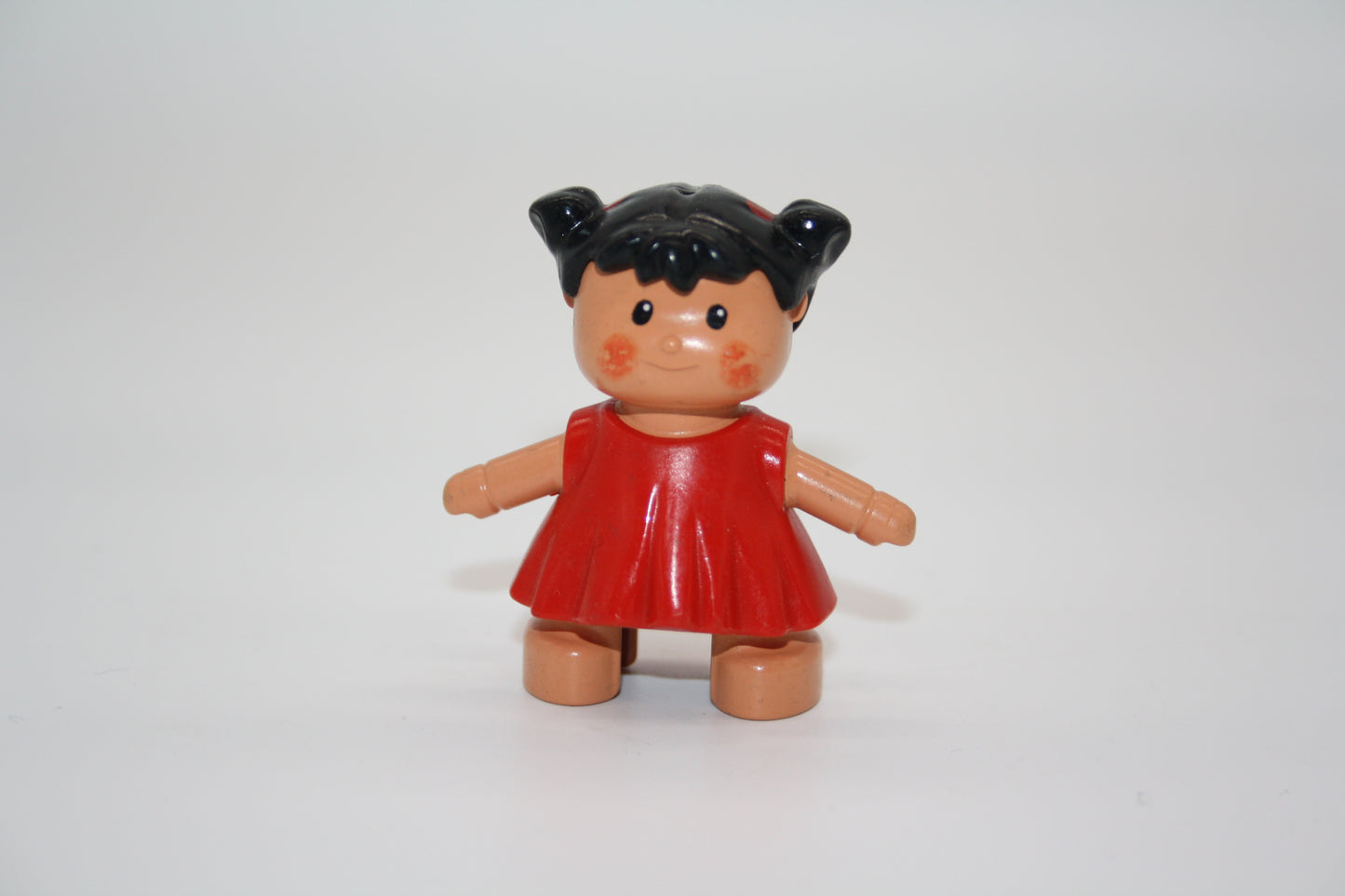 Duplo - Doll Mädchen - rotes Kleid - Figur