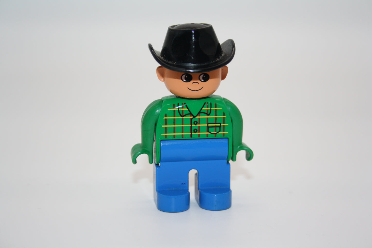 Duplo - Cowboy alt - blaue Hose/grünes Hemd - Mann - Figur