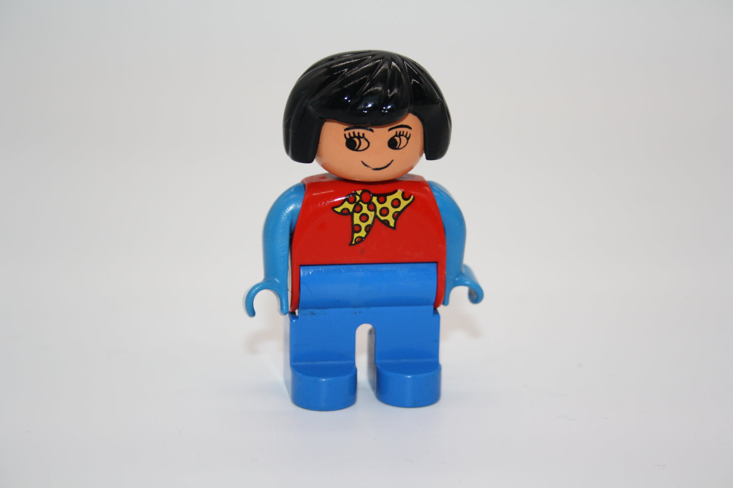 Duplo - Stewardess - blaue Hose/rote Oberteil m. Halstuch - Frau - Figur