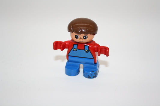 Duplo - Junge - blaue Hose/rotes Oberteil  - Figur