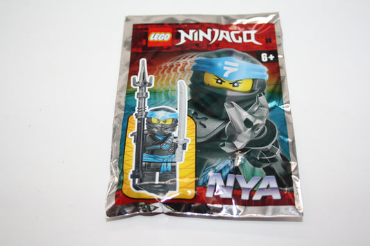 LEGO® - Nya m. schwarz/blauer Mütze - Minifigur - Polybag - Neu/ungeöffnet - Ninjago