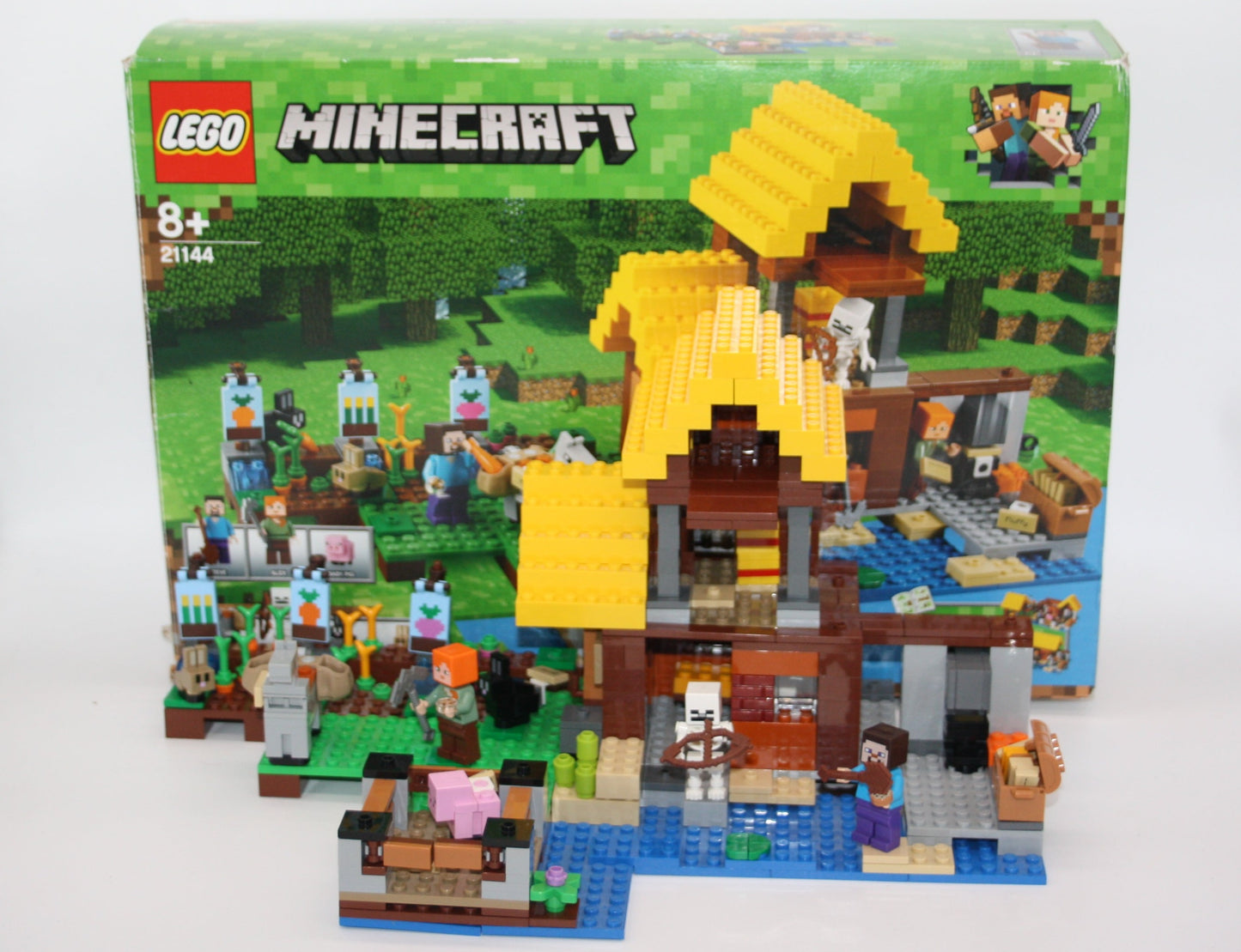 LEGO® Minecraft - Set 21144 Das Farmhäuschen + BA & OVP