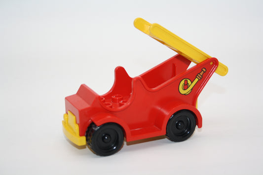 Duplo - Retro/Vintage Feuerwehr Leiterwagen - rot - LKW/Lastwagen - Fahrzeuge