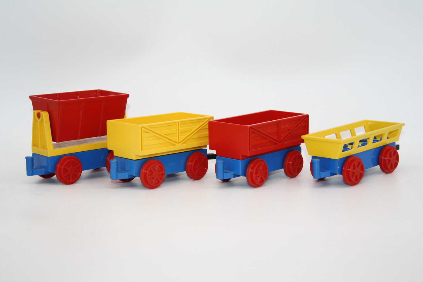 Duplo - Wagon/Waggon 2x6Noppen - versch. Varianten - Eisenbahn - Wagon/Waggon