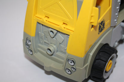 Duplo Toolo - Abschleppwagen mit Montierbaren Rädern & Seilwinde - gelb-grau - LKW/Lastwagen - Fahrzeuge