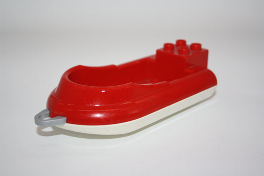 Duplo - Motorboot - rot - Boote/Schiffe