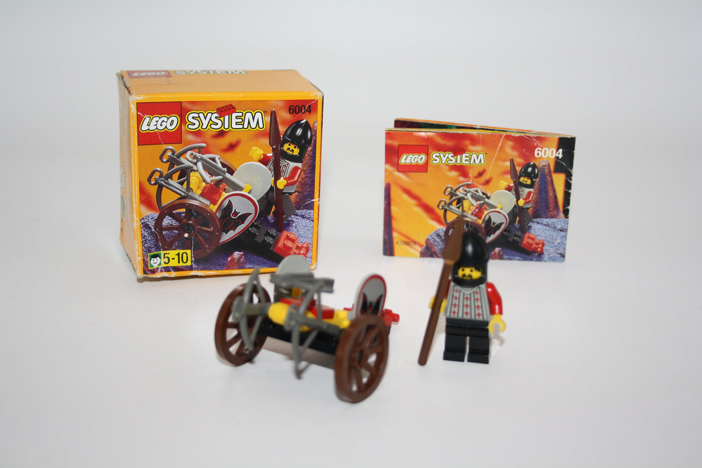 LEGO® Castle - Set 6004 Black Chin Guard - Ritter/Mittelalter - inkl. BA & OVP