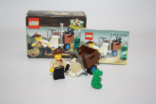 LEGO® - 5903/1278 Johnny Thunder & Baby T-Rex - inkl. BA & OVP