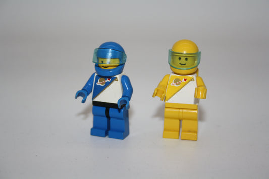 LEGO® Classic/Space - Astronauten aus Monorail - 2 Farbig - versch. Farben - Figuren/Minifiguren
