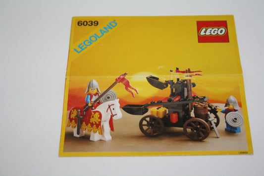 LEGO® Castle - 6039 Twin Arm Launcher - OBA/Bauanleitung