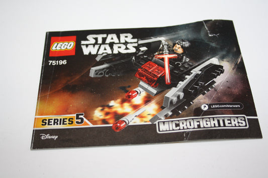 LEGO® Star Wars - 75125 A-Wing vs. TIE Silencer - TIE Silencer - OBA/Bauanleitung