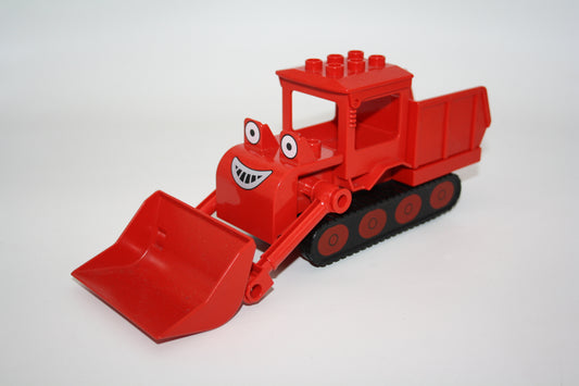 Duplo - Buddel aus Bob der Baumeister  - rot - Bagger - LKW/Lastwagen - Fahrzeuge