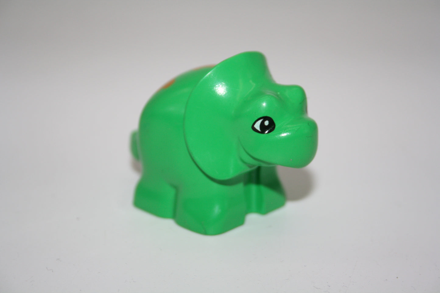 Duplo - kl. Dreihorn (Triceratops) - hellgrün - Dinosaurier - Dino