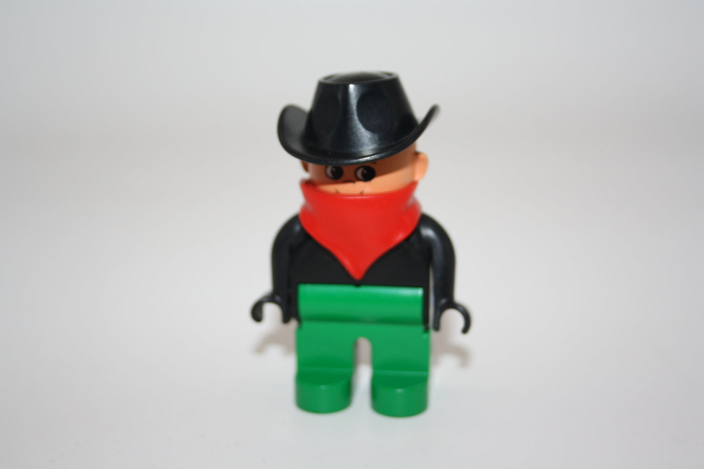 Duplo - Cowboy/Bandit alt - grüne Hose/schwarzes Oberteil - Mann - Figur