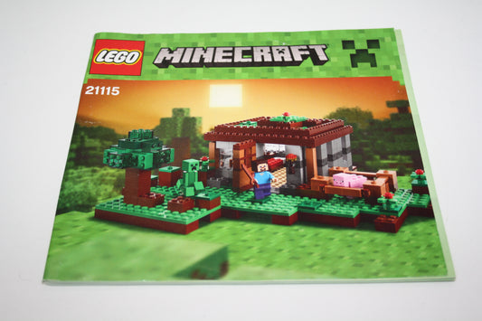 LEGO® Minecraft - 21115 Steves Haus - OBA/Bauanleitung