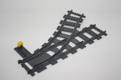 LEGO® - Weichen mit Stellstein - versch. Seiten - Schienen - Eisenbahn