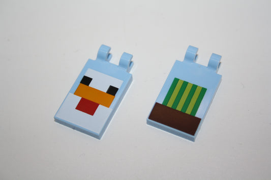 LEGO® Minecraft - Fahnen/Banner - Accessoires/Zubehör