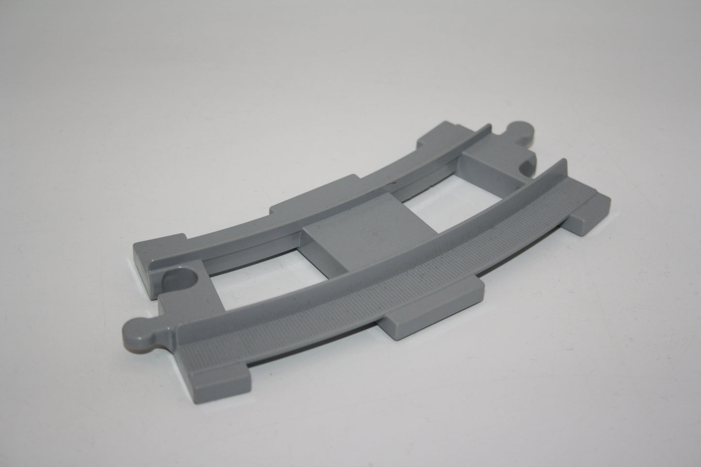 Duplo - Kurve/Gebogenes Gleis - weißgrau - Schienen - Eisenbahn