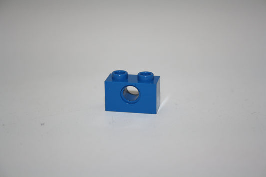 LEGO® Technik - 1x2 Brick/Stein/Lochbalken mit Loch - blau - 3700 - Steine/Bricks