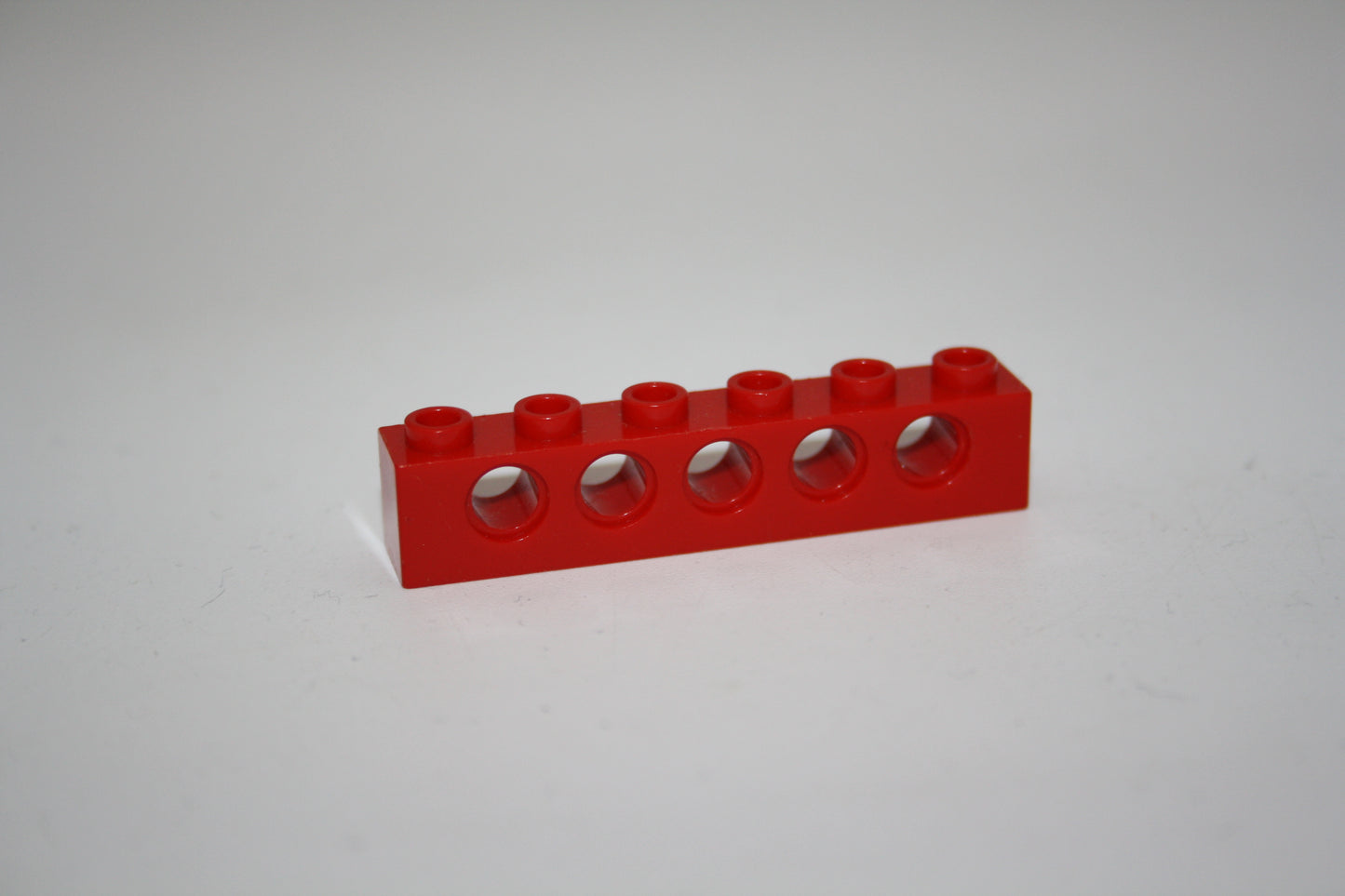 LEGO® Technik - 1x6 Brick/Stein mit Loch/Löchern - rot - 3894 - Steine/Bricks