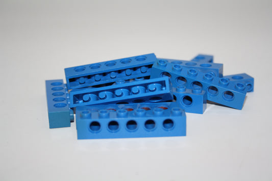 LEGO® Technik - 1x6 Brick/Stein/Lochbalken mit Loch - blau - 3894 - 6-13x Sparpaket