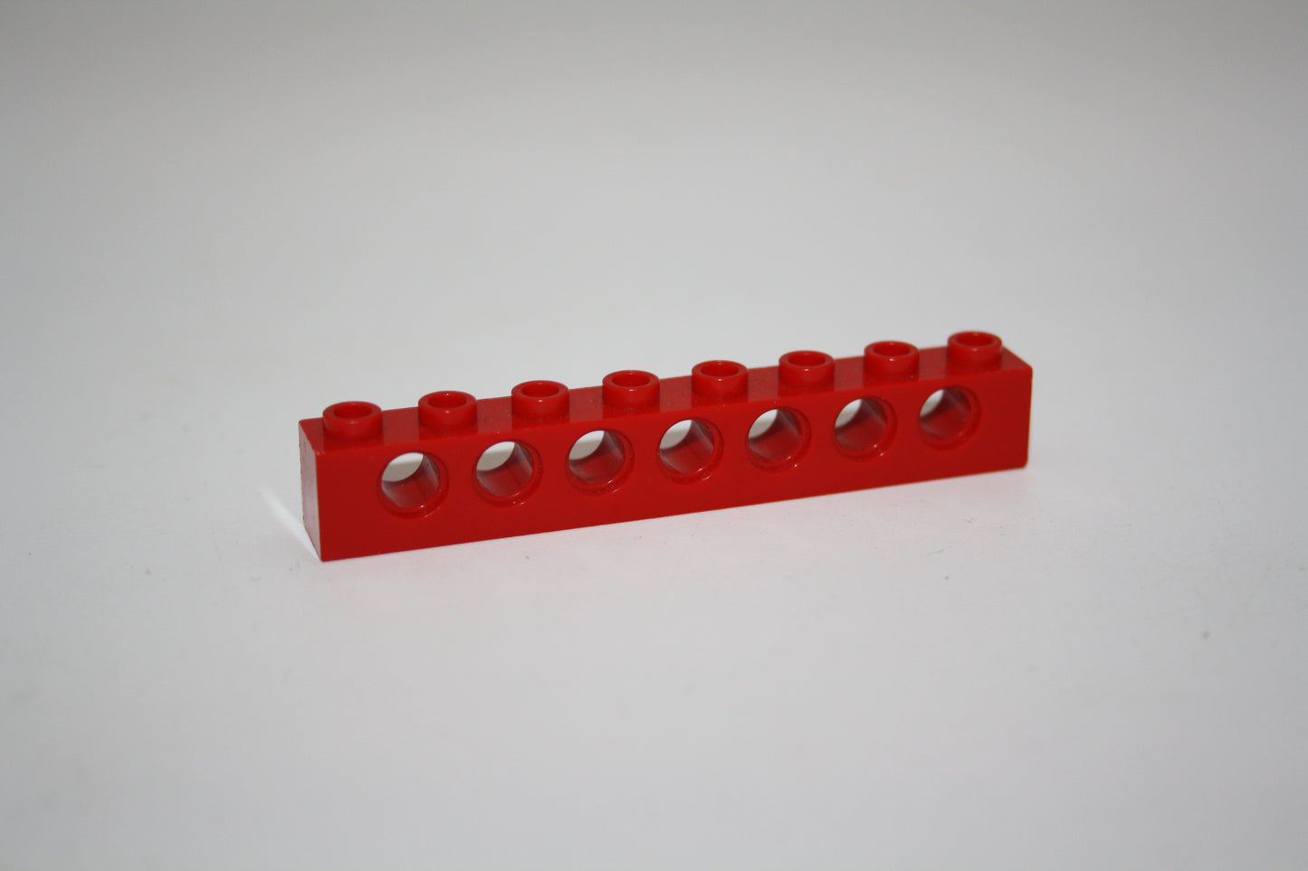 LEGO® Technik - 1x8 Brick/Stein/Lochbalken mit Loch/Löchern - rot - 3702 - Steine/Bricks