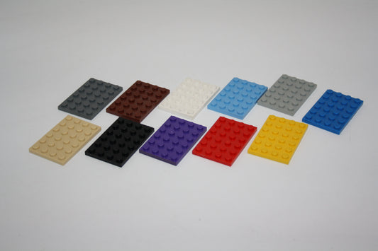 LEGO® - 4x6 Platte - 3032 - versch. Farben - Platten - Base Plate