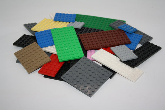 LEGO® - Platten Mix - Sparpaket - 6-100x - ab 3x3 Noppen