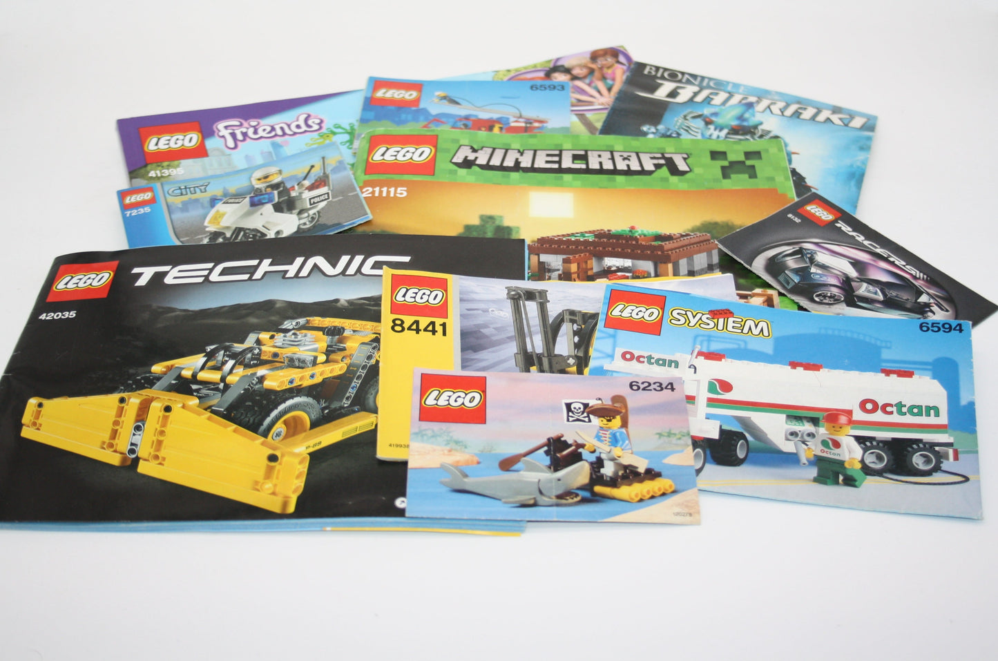 LEGO® City - 10x zufällige Bauanleitungen - Sparpaket - OBA/Bauanleitung