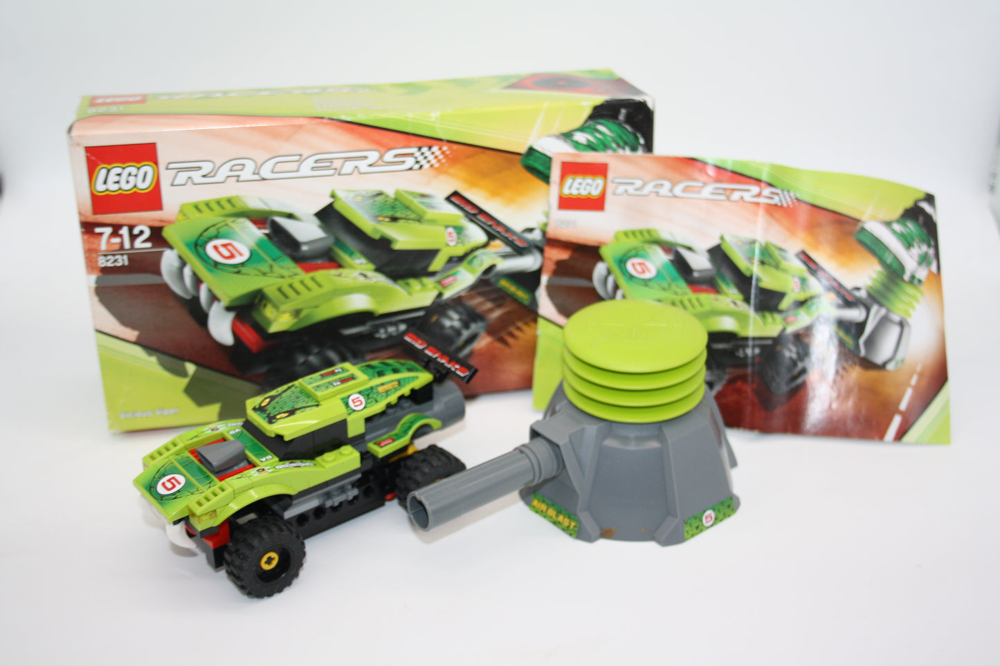 LEGO® Power Racers - Set 8231 Vicious Viper + BA & OVP - Auto/Fahrzeug