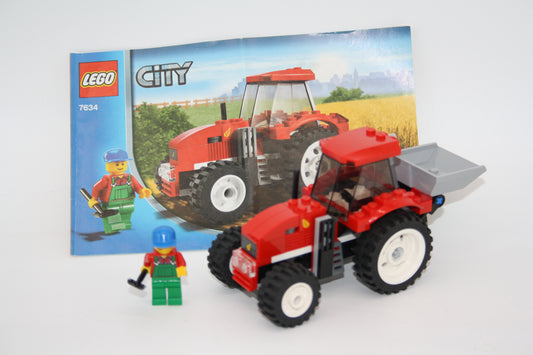 LEGO® City - Set 7634 Traktor/Tractor mit Ladekiste + BA