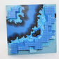 LEGO® - 32x32 3D Platte Canyon mit Unterwassermuster - blau - 6024px1 - aus 6195-1 - Platten - Base Plate