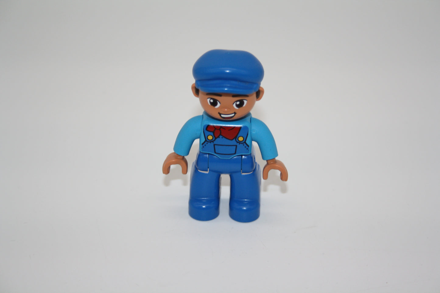 Duplo - Lokführer - blaue Latzhose/blaue Mütze - Mann - Figur