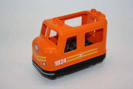 Duplo - Güterlok/Lok - Batteriebetrieben/App Steuerbar - orange - Eisenbahn - Loks