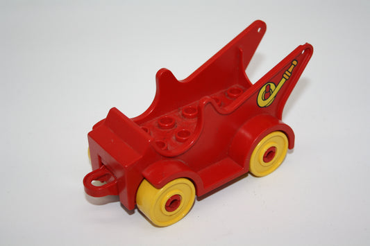 Duplo - Retro/Vintage Feuerwehrauto ohne Leiter - rot - Auto/PKW - Fahrzeuge