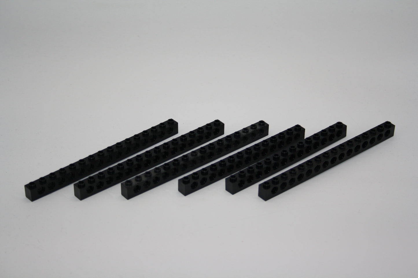 LEGO® Technik - 1x16 Brick/Stein/Lochbalken mit Loch - schwarz - 3703 - 6-13x Sparpaket