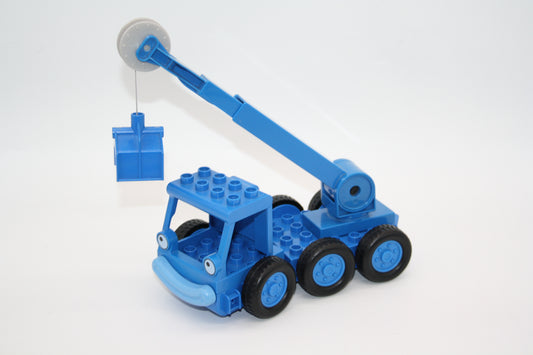 Duplo - Heppo aus Bob der Baumeister  - blau - Kranwagen - LKW/Lastwagen - Fahrzeuge
