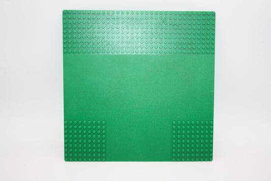 LEGO® - 32x32 Straßenplatte mit T Kreuzung ohne Muster (aus 3671-1) - grün - 608 - Platten - Base Plate