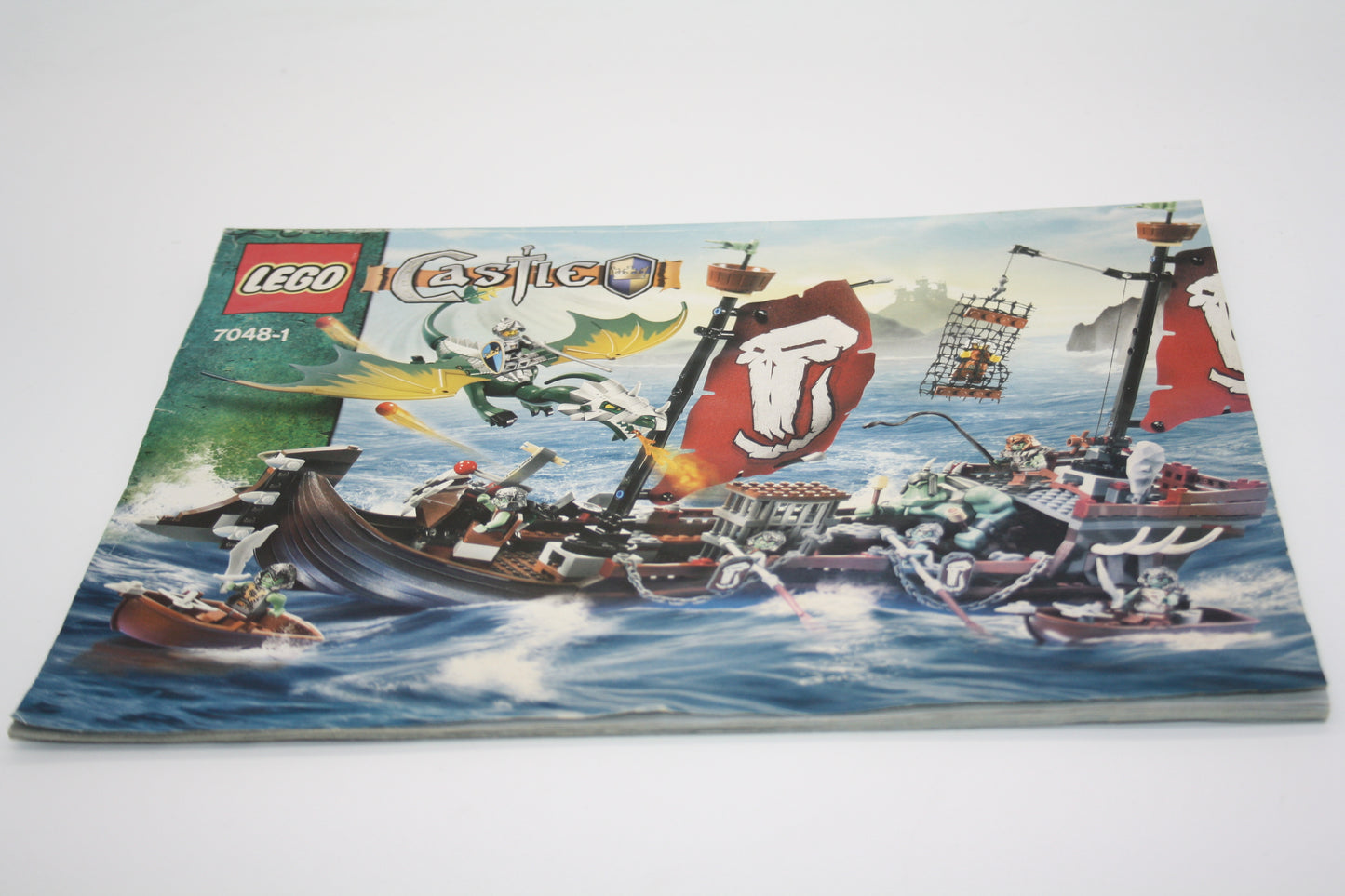 LEGO® Castle - 7048-1 Troll Warship - OBA/Bauanleitung