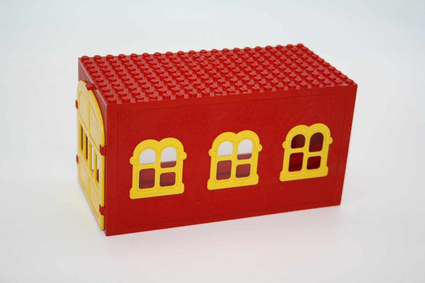 LEGO® Fabuland - 10x20 Schuppen/Garage - x665c02 - rot/gelb